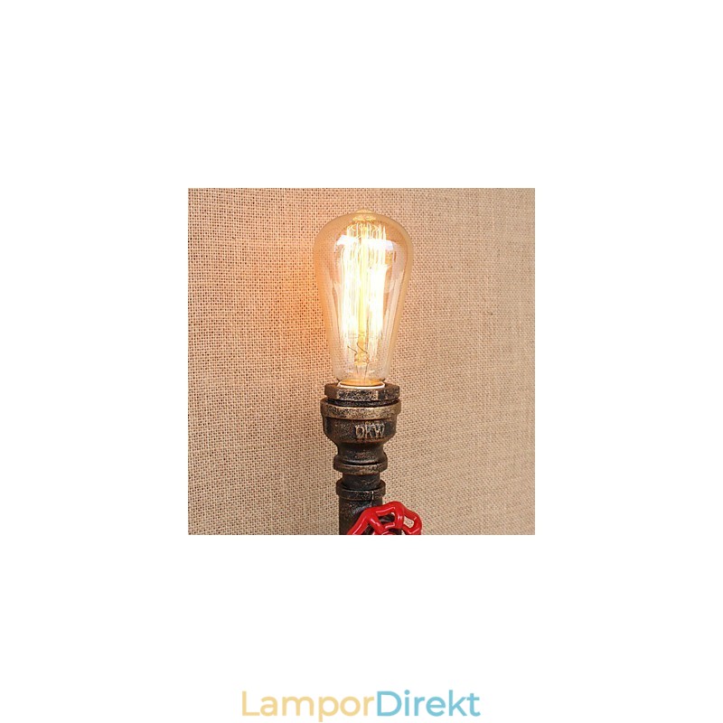 Country Retro Painting Feature För Mini Style Ambient Light Wall Sconces Wall Light