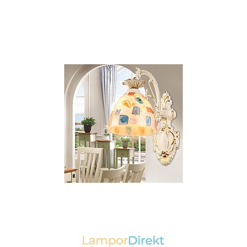 Rustik Lodge Målningsfunktion För Downlight Vägglampor Vägglampa
