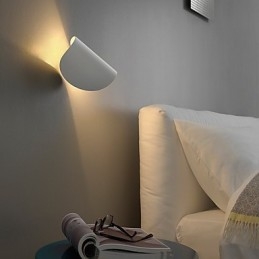 Modern Samtida Målningsfunktion För Mini Style Ambient Light Wall Sconces Wall Light Personality Vägglampa