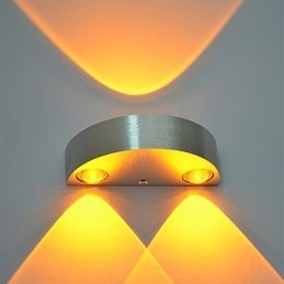 Multi Color 3 Nyhetsfunktion För Mini Style Ambient Light Wall Sconces Wall Light Lamp