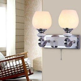 Modern Och Modern Galvaniserad Funktion Uplight Wall Sconces Wall Light