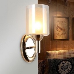 Modern Och Modern Galvaniserad Funktion Uplight Wall Sconces Wall Light