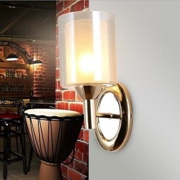Modern Och Modern Galvaniserad Funktion Uplight Wall Sconces Wall Light