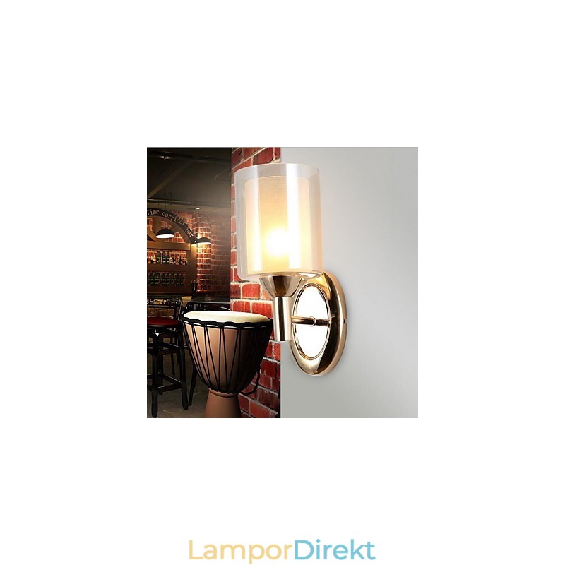 Modern Och Modern Galvaniserad Funktion Uplight Wall Sconces Wall Light