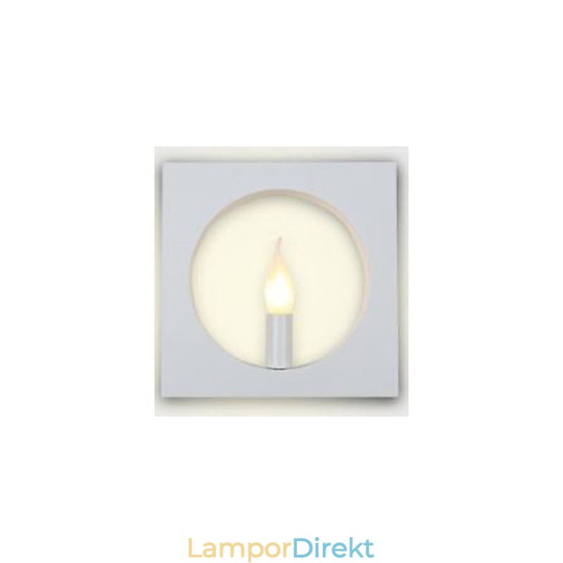 Modern Enkel Järnkonst Vägglampa Kreativ Vardagsrum Bakgrund Hall Sänghuvud Fyrkantig Ram Dekoration Lampor Och Lyktor