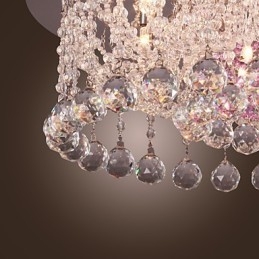 Lyxig Kristallkrona Med 12 Lampor Louis Design