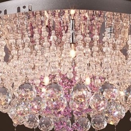 Lyxig Kristallkrona Med 12 Lampor Louis Design