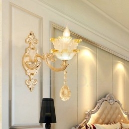 Enkel Ljus Traditionell Klassisk Vardagsrum Matsal Sängrum Metall Lyxiga Inomhusvägglampetter