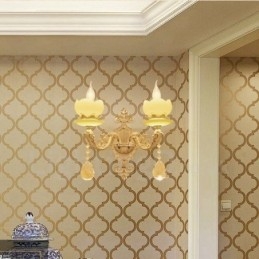 Ljus Traditionell Klassisk Vardagsrum Matsal Sängrum Metall Inomhusvägglampetter