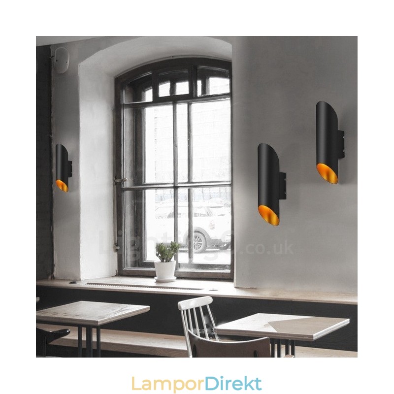 Moderna Samtida Infällda Vägglampor I Aluminiumlegering