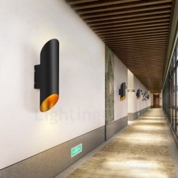 Moderna Samtida Infällda Vägglampor I Aluminiumlegering