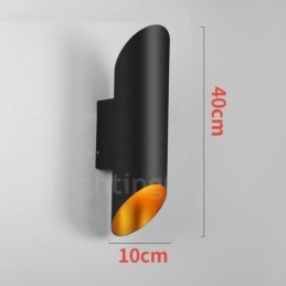 Moderna Samtida Infällda Vägglampor I Aluminiumlegering