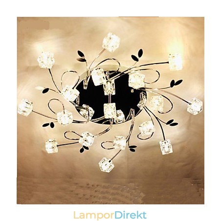 Klassisk Taklampa I Iskristall