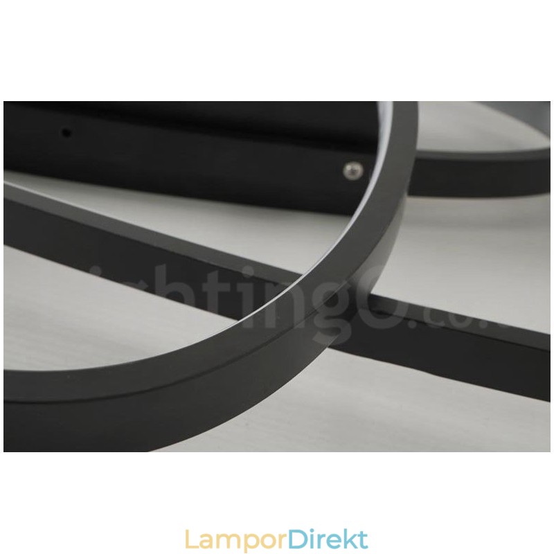 Dimbar Oval Modern Samtida Taklampa Av Aluminium Infälld Lampa För Vardagsrumsbäddsrum Kan Även Användas Som Vägglampa