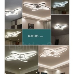 Dimbar Oval Modern Samtida Taklampa Av Aluminium Infälld Lampa För Vardagsrumsbäddsrum Kan Även Användas Som Vägglampa