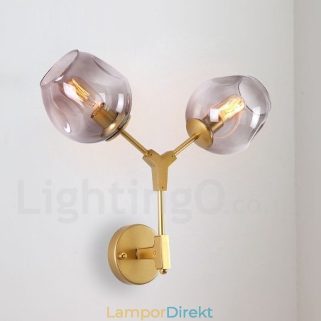 Rustik Retro Vintage Två Ljus Vägglampa Med Flera Färger Glasskärm Special För Hotellkontor Showroom Vardagsrum Sängrum Rustik Retro Vintage Två Ljus Vägglampa Med Flera Färger Glasskärm Special För Hotellkontor Showroom Vardagsrum Sängrum