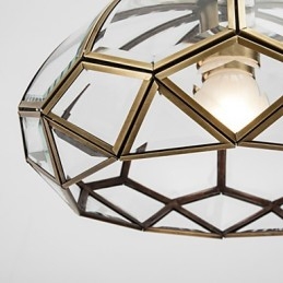 Modern Och Modern Dekorativ Design Av Koppar Takljusfamilj