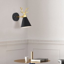 Modern Horn Vägglampa