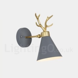 Modern Horn Vägglampa