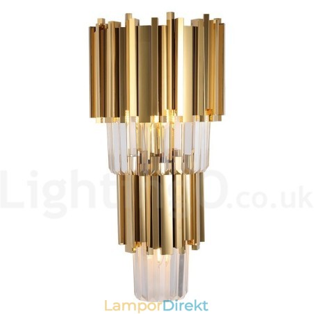 Modern Luxury K9 Kristallvägglampa Med Kristallskärm Modern Luxury K9 Kristallvägglampa Med Kristallskärm