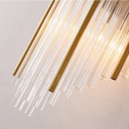 Modern Luxury K9 Kristallvägglampa Med Kristallskärm
