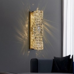 Modern K9 Crystal Vägglampa För Sängen Veranda Gang Vardagsrum Sovrum Studie