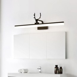Antler Mirror Front Light Akryl Vägglampa Toalett Smink Ljus Armatur