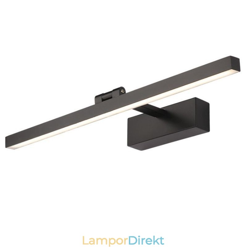 Nordic Style Spegel Front Ljus Vinkel Justerbar Vägglampa Toalett