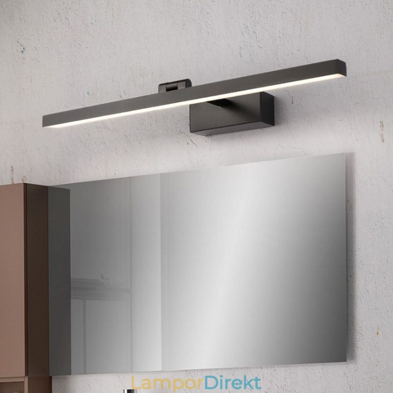 Nordic Style Spegel Front Ljus Vinkel Justerbar Vägglampa Toalett