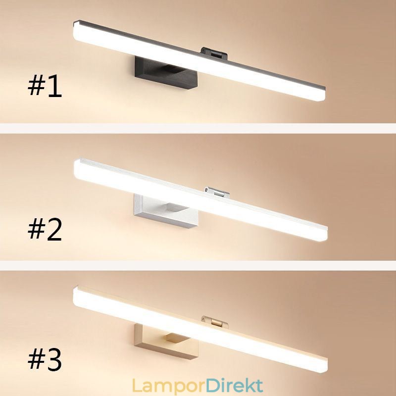 Sconce Lampa Modern Spegel Front Light Vägglampa Toalett