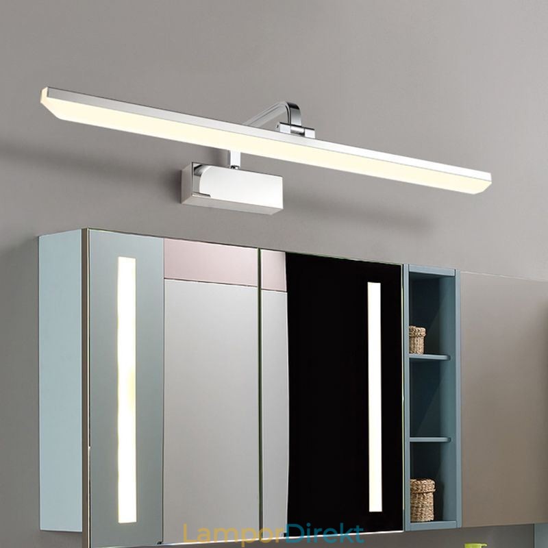 Modern Vägglampa Spegel Front Light Vinkel Justerbar Washroom Makeup Light