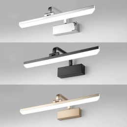 Modern Vägglampa Spegel Front Light Vinkel Justerbar Washroom Makeup Light