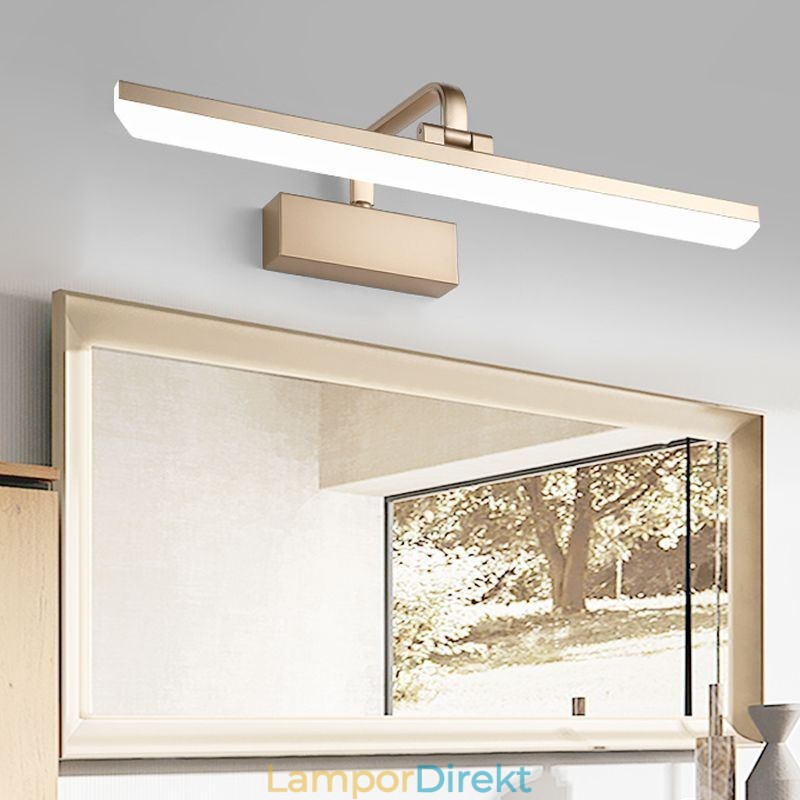 Modern Vägglampa Spegel Front Light Vinkel Justerbar Washroom Makeup Light