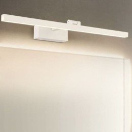 Nordic Style Spegel Front Ljus Vinkel Justerbar Vägglampa Toalett