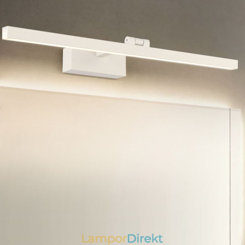 Nordic Style Spegel Front Ljus Vinkel Justerbar Vägglampa Toalett