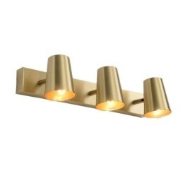 Nordic Brass Mirror Front Light Spot Vägglampa