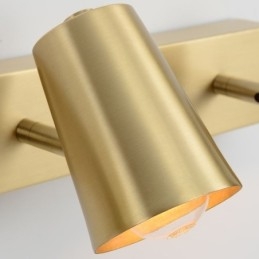 Nordic Brass Mirror Front Light Spot Vägglampa