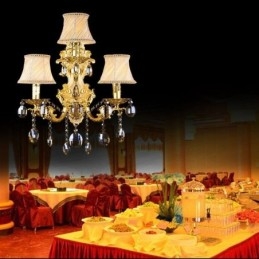 Europeiskt Mode Vägglampa Lyxig Crystal Drop Wall Sconce Belysning
