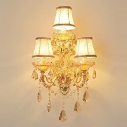 Lyxig Vägglampa Elegant Vägglampa Dekorationslampa Sängbelysning
