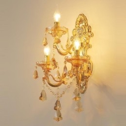 Lyxig Vägglampa Elegant Vägglampa Dekorationslampa Sängbelysning