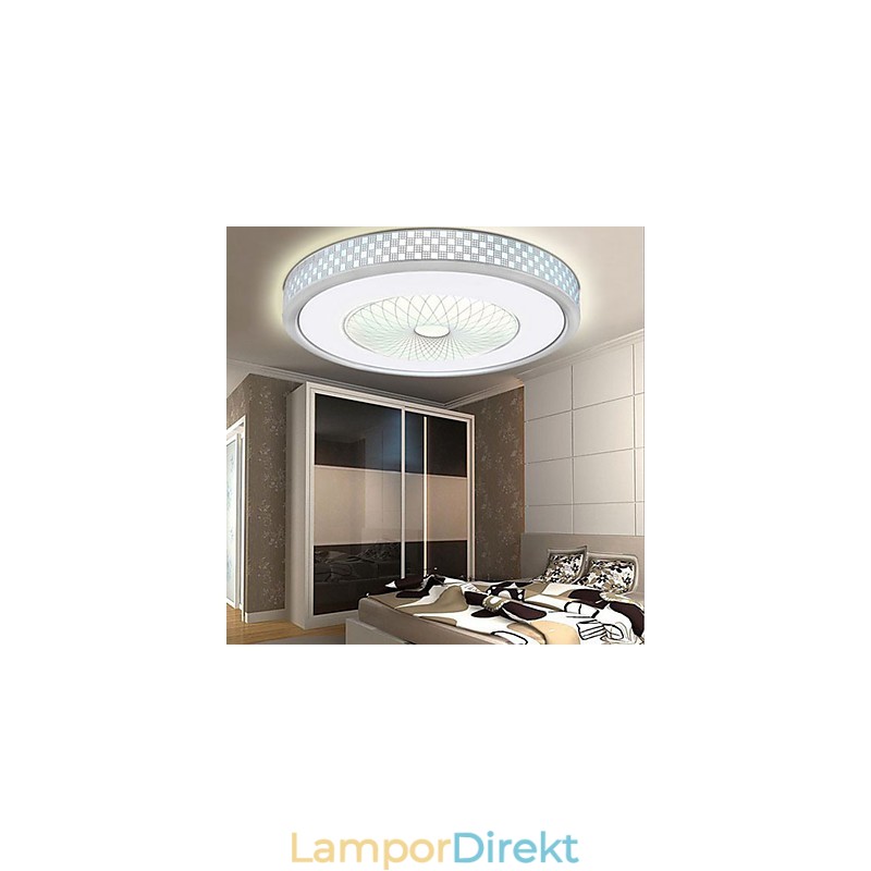 Circular Dome Light Romantisk Crystal Lamp Light