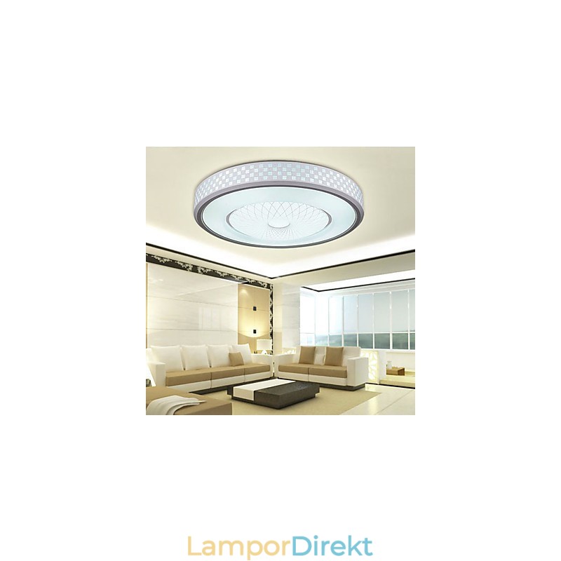 Circular Dome Light Romantisk Crystal Lamp Light