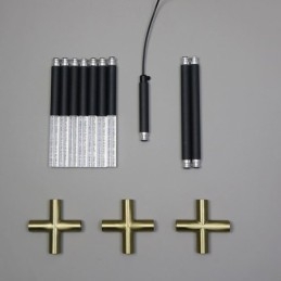 Vägglampa Skarvning Varmvit Kreativ Vägglampa Diy Kombinationslampa