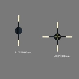 Vägglampa Modern Minimalistisk Varmvit Kreativ Vägglampa