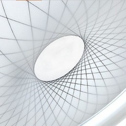 Circular Dome Light Romantisk Crystal Lamp Light