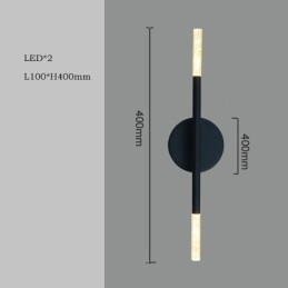 Vägglampa Modern Minimalistisk Varmvit Kreativ Vägglampa