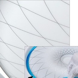 Circular Dome Light Romantisk Crystal Lamp Light
