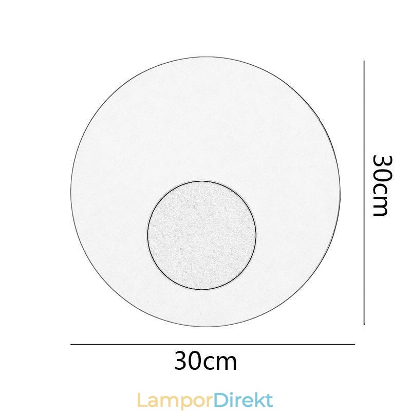 Nordic Wall Light Svart Guld Rund Hel Koppar Vägglampa