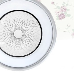 Circular Dome Light Romantisk Crystal Lamp Light