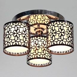 Modern Samtida Målning Metal Flush Mount